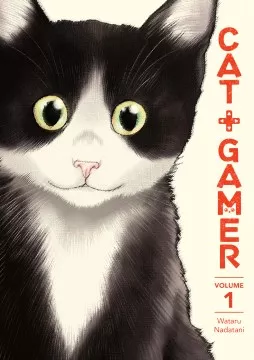 Cat + gamer book cover