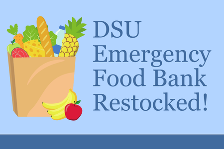 DSU Emergency Food Bank Restocked!