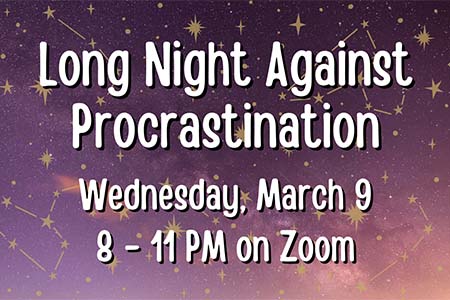 Long night against procrastination
