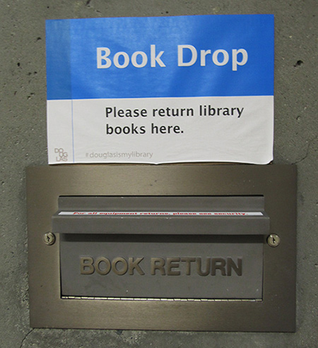 New Westminster Bookdrop Location