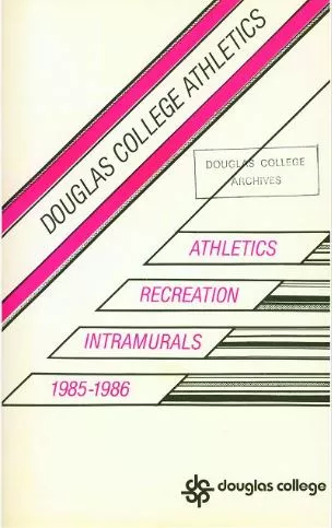 Douglas College Athletes 1985-1986