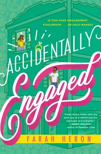 Accidentally engaged book cover