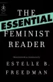 The essential feminist reader book cover
