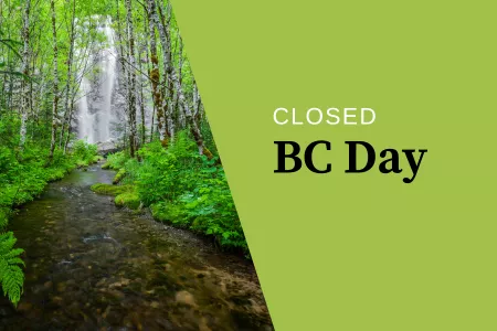 Closed for BC Day