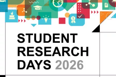 Student Research Days. Apply by March 16.