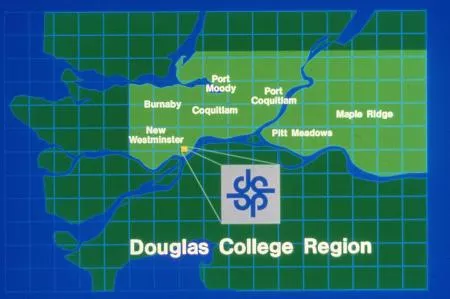 Douglas College Reginal Map