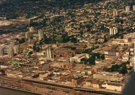 Aerial View of New Westminster Campus 