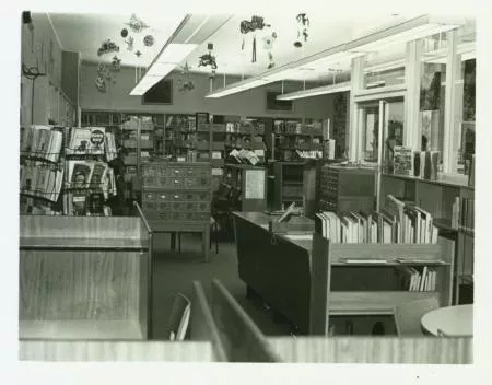 Original Coquitlam Campus Library 