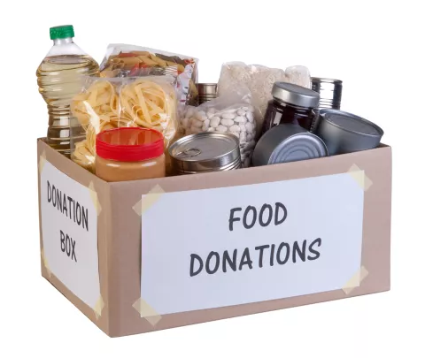 Donate your fines to the DSU Food Bank!